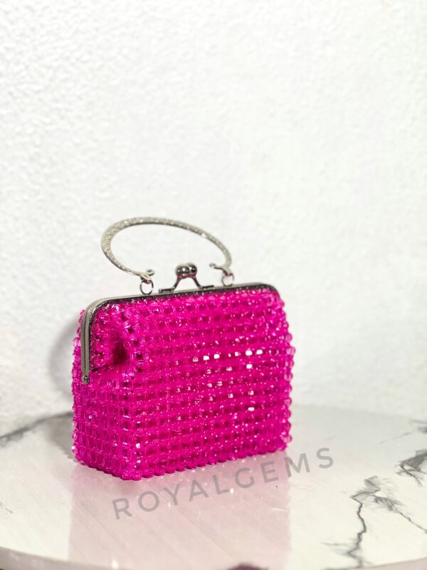 Pink Clutch Bag - Image 3