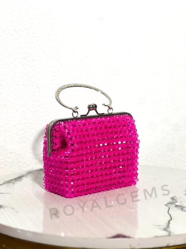 Pink Clutch Bag - Image 2